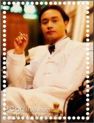 photoshop cs3制作張國榮紀念郵票 photoshop cs3制作張國榮紀念郵票