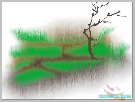 妙用photoshop制作水彩畫的簡單方法