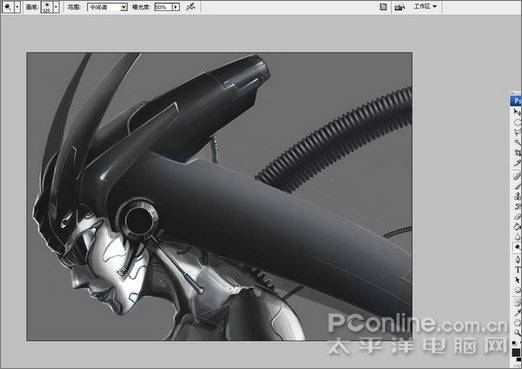 photoshop和友基pf1209鼠繪美女機(jī)器人 photoshop和友基pf1209鼠繪美女機(jī)器人