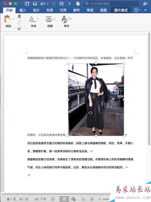 Word 插入圖片及排版