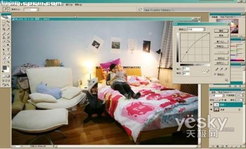 在photoshop里大玩“分身合成術”