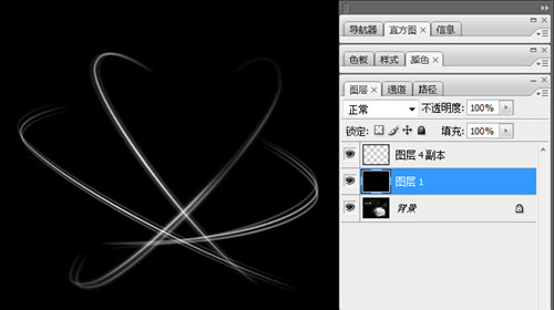 photoshop cs3教程:制作漂亮流動光線