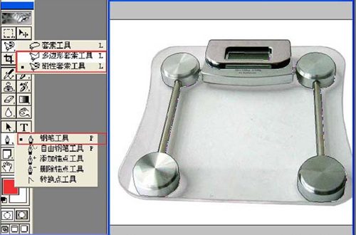 透明玻璃的摳圖方法