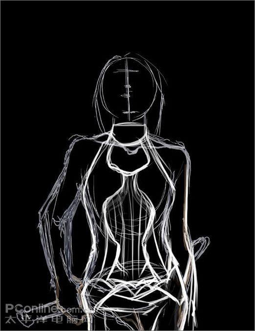 photoshop繪制《女刺客》插畫 photoshop繪制《女刺客》插畫