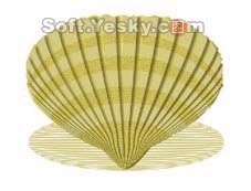 photoshop濾鏡實例:制作彩色小貝殼