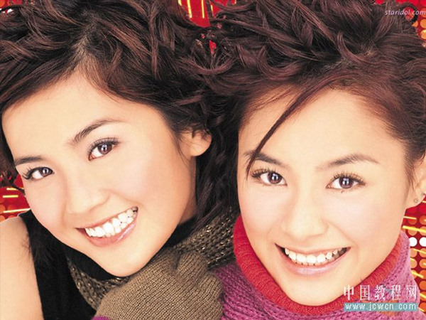 photoshop照片處理實用技術:美目傳情