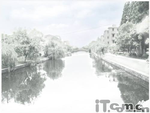 photoshop實例:炎熱的夏天變冬天