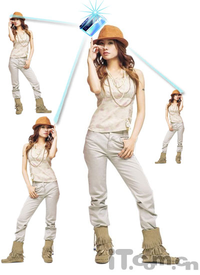 photoshop制作蔡依林廣告效果圖