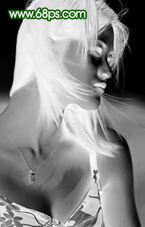 photoshop教程:美白和修復(fù)mm頭發(fā)