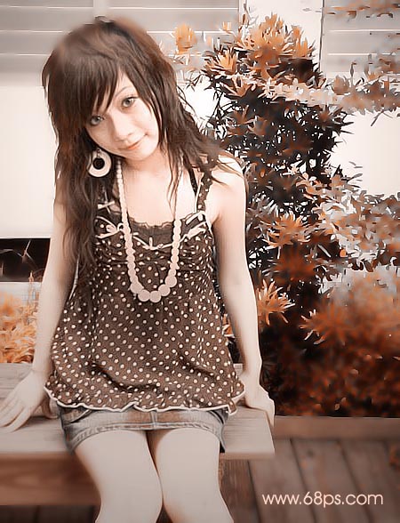 非主流ps教程:照片色調隨自己愛好做