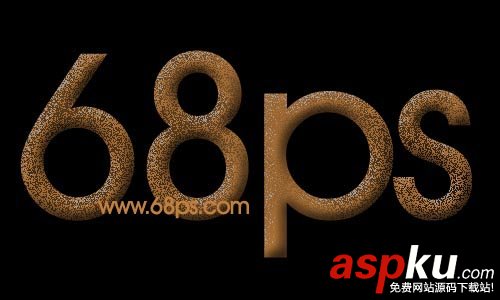 Photoshop圖層樣式制作鐵銹紋理字 Photoshop,圖層樣式,鐵銹紋理字