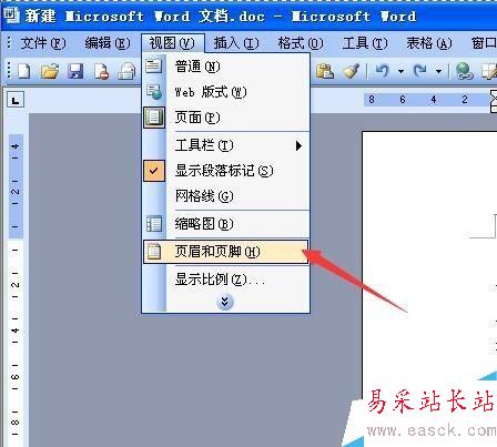 word2003頁眉橫線怎么去掉?