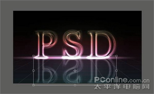 photoshop簡(jiǎn)單制作光線流動(dòng)效果文字 photoshop簡(jiǎn)單制作光線流動(dòng)效果文字