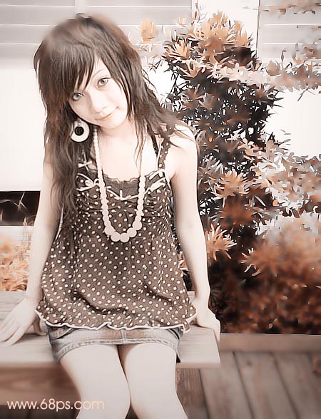 非主流ps教程:照片色調隨自己愛好做