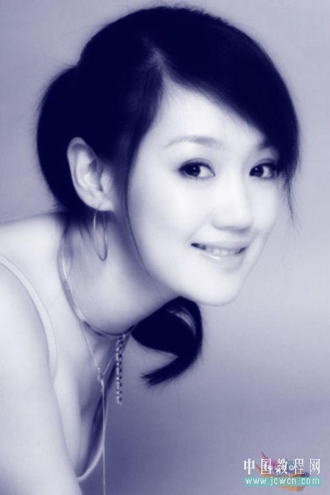 photoshop把mm照片處理成朦朧唯美的感覺