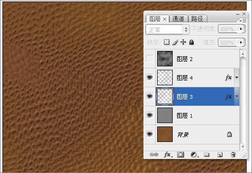 ps入門實例教程:簡單制作皮革質感圖片-webjx.com