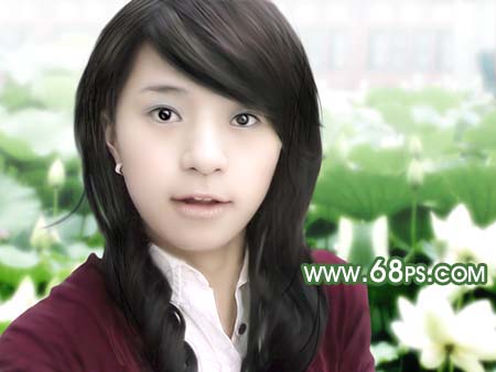 photoshop突出mm照片意境讓畫面清晰