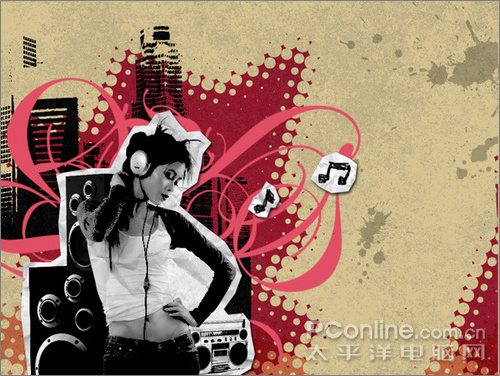 ps教程:urban style都市風格海報