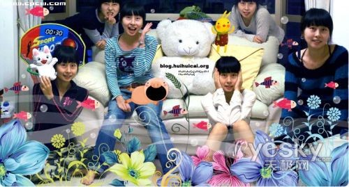 在photoshop里大玩“分身合成術”