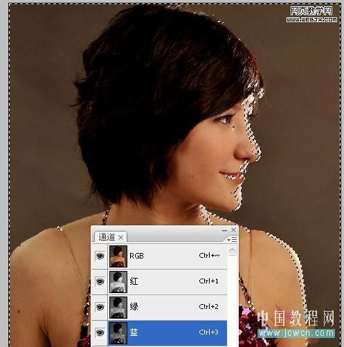 ps磨皮教程:清爽粉色調(diào)皮膚美女-webjx.com