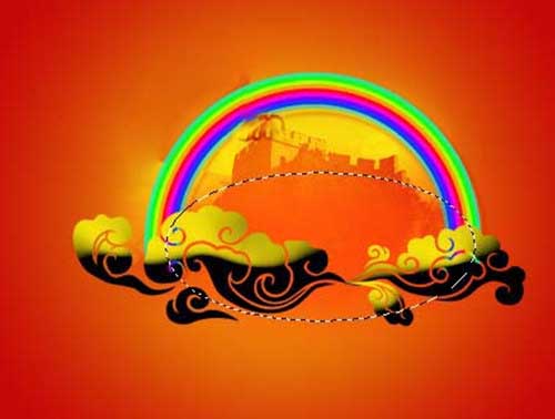 ps教程:繪制快樂奧運2008宣傳畫