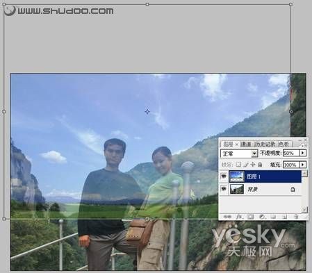 ps摳圖:圖層模式中的“顏色混合帶”_webjx.com