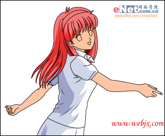 photoshop打造心跳回憶美女詩織