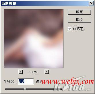 photoshop制作大光圈朦朧背景效果