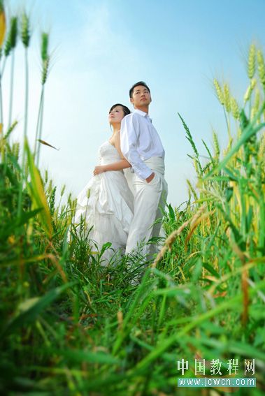 photoshop調色實例:美麗的季節