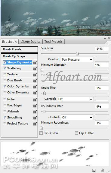 ps輕松制作魅力無限的水底場景