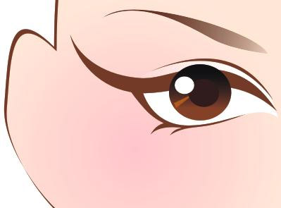 photoshop鼠繪:矢量人物眼睛的畫法
