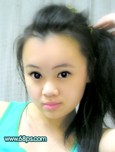 photoshop教程:這樣制作網絡美女