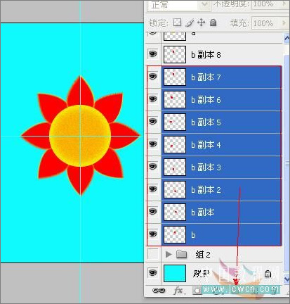 photoshop cs3制作開花逐幀動畫 photoshop cs3制作開花逐幀動畫