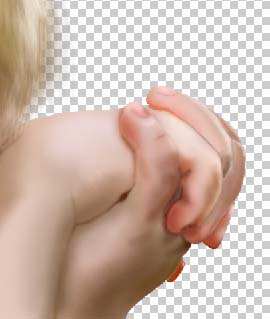 photoshop鼠繪哭泣的男孩過程