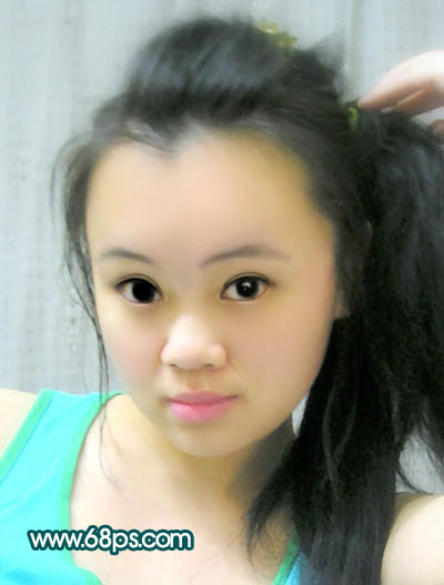 photoshop教程:這樣制作網絡美女