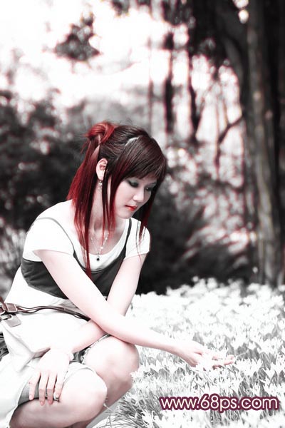 photoshop調(diào)色教程:mm的淡雅色調(diào)