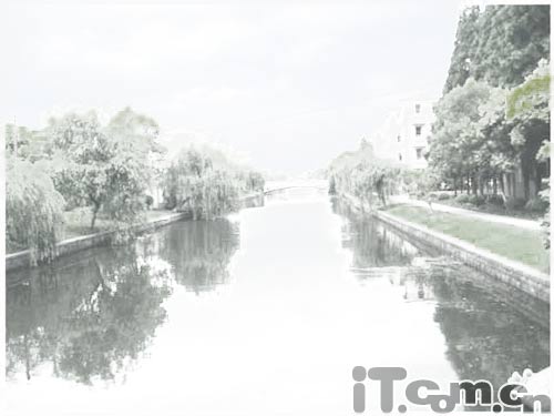 photoshop實例:炎熱的夏天變冬天