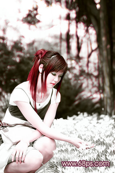 photoshop調(diào)色教程:mm的淡雅色調(diào)