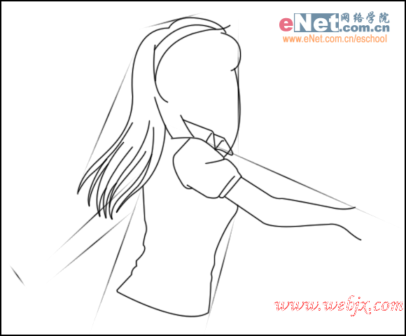 photoshop打造心跳回憶美女詩織