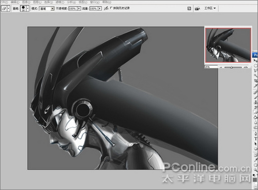 photoshop和友基pf1209鼠繪美女機(jī)器人 photoshop和友基pf1209鼠繪美女機(jī)器人