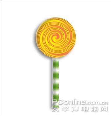 photoshop濾鏡打造繽紛棒棒糖