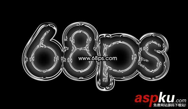 photoshop,文字教程,玻璃,字體