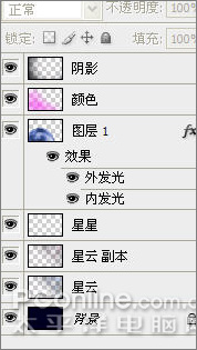 ps教程:濾鏡的多重運用制作星空壁紙 ps教程:濾鏡的多重運用制作星空壁紙
