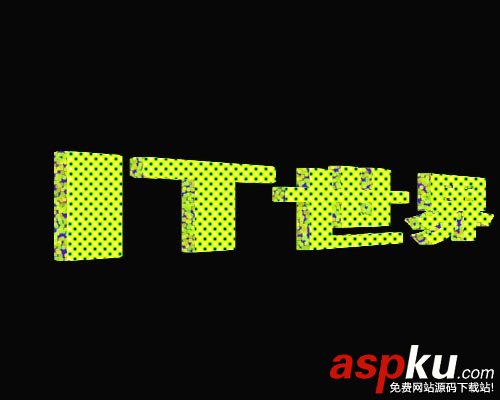 Photoshop簡單制作光點文字 Photoshop,光點文字