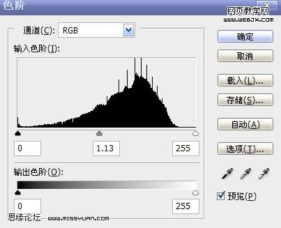 ps調色教程:金粉色調性感美女模特-網頁設計