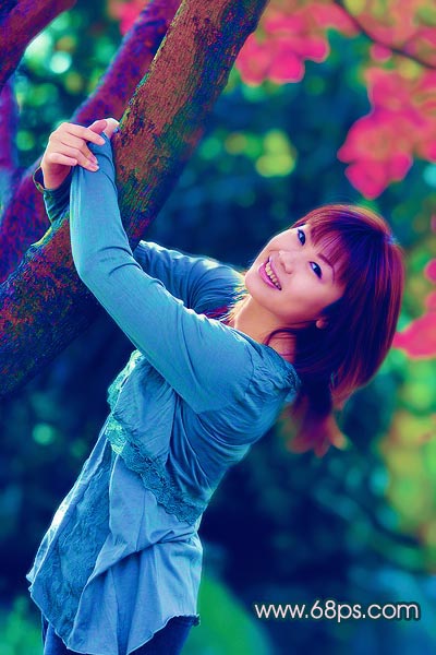 photoshop調色:使mm照片顏色豐富多彩