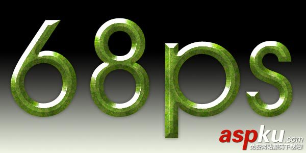 PS濾鏡和圖層樣式制作破舊金屬字 PS濾鏡,圖層樣式,金屬字