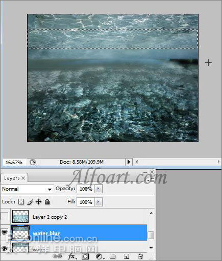 ps輕松制作魅力無限的水底場景