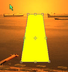 photoshop教程:照片轉夕陽風景