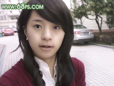 photoshop突出mm照片意境讓畫面清晰